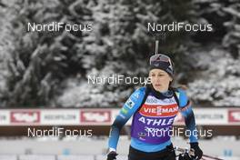 10.12.2020, Hochfilzen, Austria (AUT): Chloe Chevalier (FRA) -  IBU World Cup Biathlon, training, Hochfilzen (AUT). www.nordicfocus.com. © Manzoni/NordicFocus. Every downloaded picture is fee-liable.