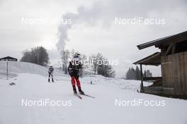 10.12.2020, Hochfilzen, Austria (AUT): Scott Gow (CAN) -  IBU World Cup Biathlon, training, Hochfilzen (AUT). www.nordicfocus.com. © Manzoni/NordicFocus. Every downloaded picture is fee-liable.