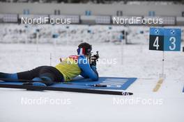 10.12.2020, Hochfilzen, Austria (AUT): Simon Desthieux (FRA) -  IBU World Cup Biathlon, training, Hochfilzen (AUT). www.nordicfocus.com. © Manzoni/NordicFocus. Every downloaded picture is fee-liable.