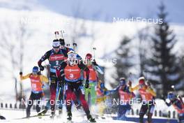 20.12.2020, Hochfilzen, Austria (AUT): Johannes Dale (NOR) -  IBU World Cup Biathlon, mass men, Hochfilzen (AUT). www.nordicfocus.com. © Manzoni/NordicFocus. Every downloaded picture is fee-liable.