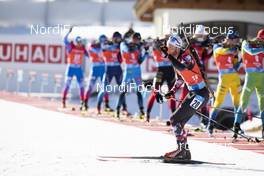 20.12.2020, Hochfilzen, Austria (AUT): Simon Eder (AUT) -  IBU World Cup Biathlon, mass men, Hochfilzen (AUT). www.nordicfocus.com. © Manzoni/NordicFocus. Every downloaded picture is fee-liable.