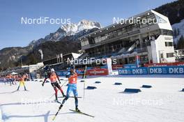 20.12.2020, Hochfilzen, Austria (AUT): Quentin Fillon Maillet (FRA) -  IBU World Cup Biathlon, mass men, Hochfilzen (AUT). www.nordicfocus.com. © Manzoni/NordicFocus. Every downloaded picture is fee-liable.