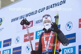 20.12.2020, Hochfilzen, Austria (AUT): Tarjei Boe (NOR) -  IBU World Cup Biathlon, mass men, Hochfilzen (AUT). www.nordicfocus.com. © Manzoni/NordicFocus. Every downloaded picture is fee-liable.