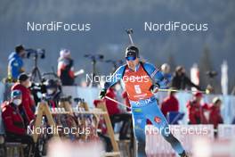 20.12.2020, Hochfilzen, Austria (AUT): Quentin Fillon Maillet (FRA) -  IBU World Cup Biathlon, mass men, Hochfilzen (AUT). www.nordicfocus.com. © Manzoni/NordicFocus. Every downloaded picture is fee-liable.