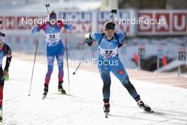 20.12.2020, Hochfilzen, Austria (AUT): Anais Bescond (FRA) -  IBU World Cup Biathlon, mass women, Hochfilzen (AUT). www.nordicfocus.com. © Manzoni/NordicFocus. Every downloaded picture is fee-liable.