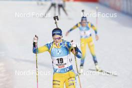 20.12.2020, Hochfilzen, Austria (AUT): Mona Brorsson (SWE) -  IBU World Cup Biathlon, mass women, Hochfilzen (AUT). www.nordicfocus.com. © Manzoni/NordicFocus. Every downloaded picture is fee-liable.