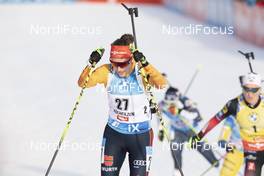 20.12.2020, Hochfilzen, Austria (AUT): Janina Hettich (GER) -  IBU World Cup Biathlon, mass women, Hochfilzen (AUT). www.nordicfocus.com. © Manzoni/NordicFocus. Every downloaded picture is fee-liable.