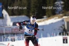 19.12.2020, Hochfilzen, Austria (AUT): Tarjei Boe (NOR) -  IBU World Cup Biathlon, pursuit men, Hochfilzen (AUT). www.nordicfocus.com. © Manzoni/NordicFocus. Every downloaded picture is fee-liable.