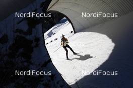19.12.2020, Hochfilzen, Austria (AUT): Arnd Peiffer (GER) -  IBU World Cup Biathlon, pursuit men, Hochfilzen (AUT). www.nordicfocus.com. © Manzoni/NordicFocus. Every downloaded picture is fee-liable.
