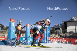 19.12.2020, Hochfilzen, Austria (AUT): Johannes Dale (NOR) -  IBU World Cup Biathlon, pursuit men, Hochfilzen (AUT). www.nordicfocus.com. © Manzoni/NordicFocus. Every downloaded picture is fee-liable.