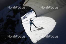 19.12.2020, Hochfilzen, Austria (AUT): Simon Desthieux (FRA) -  IBU World Cup Biathlon, pursuit men, Hochfilzen (AUT). www.nordicfocus.com. © Manzoni/NordicFocus. Every downloaded picture is fee-liable.