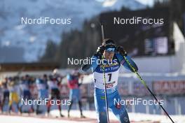 19.12.2020, Hochfilzen, Austria (AUT): Quentin Fillon Maillet (FRA) -  IBU World Cup Biathlon, pursuit men, Hochfilzen (AUT). www.nordicfocus.com. © Manzoni/NordicFocus. Every downloaded picture is fee-liable.