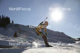 19.12.2020, Hochfilzen, Austria (AUT): Arnd Peiffer (GER) -  IBU World Cup Biathlon, pursuit men, Hochfilzen (AUT). www.nordicfocus.com. © Manzoni/NordicFocus. Every downloaded picture is fee-liable.
