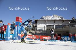 19.12.2020, Hochfilzen, Austria (AUT): Quentin Fillon Maillet (FRA) -  IBU World Cup Biathlon, pursuit men, Hochfilzen (AUT). www.nordicfocus.com. © Manzoni/NordicFocus. Every downloaded picture is fee-liable.