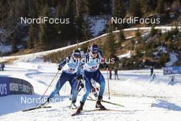 19.12.2020, Hochfilzen, Austria (AUT): Lena Haecki (SUI), Selina Gasparin (SUI), (l-r) -  IBU World Cup Biathlon, pursuit women, Hochfilzen (AUT). www.nordicfocus.com. © Manzoni/NordicFocus. Every downloaded picture is fee-liable.