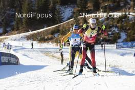 19.12.2020, Hochfilzen, Austria (AUT): Franziska Preuss (GER), Marte Olsbu Roeiseland (NOR), (l-r) -  IBU World Cup Biathlon, pursuit women, Hochfilzen (AUT). www.nordicfocus.com. © Manzoni/NordicFocus. Every downloaded picture is fee-liable.