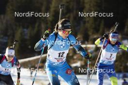 19.12.2020, Hochfilzen, Austria (AUT): Anais Chevalier-Bouchet (FRA) -  IBU World Cup Biathlon, pursuit women, Hochfilzen (AUT). www.nordicfocus.com. © Manzoni/NordicFocus. Every downloaded picture is fee-liable.
