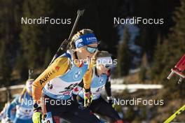 19.12.2020, Hochfilzen, Austria (AUT): Anna Weidel (GER) -  IBU World Cup Biathlon, pursuit women, Hochfilzen (AUT). www.nordicfocus.com. © Manzoni/NordicFocus. Every downloaded picture is fee-liable.
