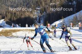 19.12.2020, Hochfilzen, Austria (AUT): Anais Bescond (FRA) -  IBU World Cup Biathlon, pursuit women, Hochfilzen (AUT). www.nordicfocus.com. © Manzoni/NordicFocus. Every downloaded picture is fee-liable.