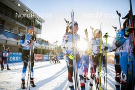 19.12.2020, Hochfilzen, Austria (AUT): Marketa Davidova (CZE), Jessica Jislova (CZE), (l-r) -  IBU World Cup Biathlon, pursuit women, Hochfilzen (AUT). www.nordicfocus.com. © Manzoni/NordicFocus. Every downloaded picture is fee-liable.