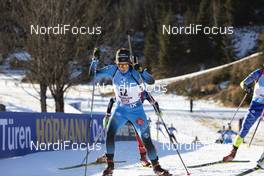 19.12.2020, Hochfilzen, Austria (AUT): Anais Chevalier-Bouchet (FRA) -  IBU World Cup Biathlon, pursuit women, Hochfilzen (AUT). www.nordicfocus.com. © Manzoni/NordicFocus. Every downloaded picture is fee-liable.