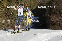 17.12.2020, Hochfilzen, Austria (AUT): Sean Doherty (USA) -  IBU World Cup Biathlon, sprint men, Hochfilzen (AUT). www.nordicfocus.com. © Manzoni/NordicFocus. Every downloaded picture is fee-liable.