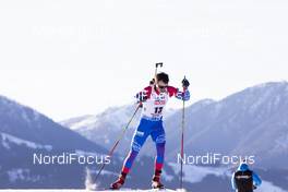 17.12.2020, Hochfilzen, Austria (AUT): Matvey Eliseev (RUS) -  IBU World Cup Biathlon, sprint men, Hochfilzen (AUT). www.nordicfocus.com. © Manzoni/NordicFocus. Every downloaded picture is fee-liable.