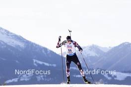 17.12.2020, Hochfilzen, Austria (AUT): Julian Eberhard (AUT) -  IBU World Cup Biathlon, sprint men, Hochfilzen (AUT). www.nordicfocus.com. © Manzoni/NordicFocus. Every downloaded picture is fee-liable.