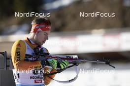 17.12.2020, Hochfilzen, Austria (AUT): Johannes Kuehn (GER) -  IBU World Cup Biathlon, sprint men, Hochfilzen (AUT). www.nordicfocus.com. © Manzoni/NordicFocus. Every downloaded picture is fee-liable.
