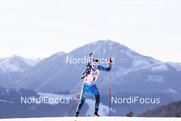 17.12.2020, Hochfilzen, Austria (AUT): Fabien Claude (FRA) -  IBU World Cup Biathlon, sprint men, Hochfilzen (AUT). www.nordicfocus.com. © Manzoni/NordicFocus. Every downloaded picture is fee-liable.