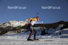 17.12.2020, Hochfilzen, Austria (AUT): Benedikt Doll (GER) -  IBU World Cup Biathlon, sprint men, Hochfilzen (AUT). www.nordicfocus.com. © Manzoni/NordicFocus. Every downloaded picture is fee-liable.