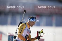 17.12.2020, Hochfilzen, Austria (AUT): Erik Lesser (GER) -  IBU World Cup Biathlon, sprint men, Hochfilzen (AUT). www.nordicfocus.com. © Manzoni/NordicFocus. Every downloaded picture is fee-liable.