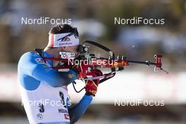 17.12.2020, Hochfilzen, Austria (AUT): Fabien Claude (FRA) -  IBU World Cup Biathlon, sprint men, Hochfilzen (AUT). www.nordicfocus.com. © Manzoni/NordicFocus. Every downloaded picture is fee-liable.