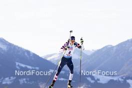17.12.2020, Hochfilzen, Austria (AUT): Leif Nordgren (USA) -  IBU World Cup Biathlon, sprint men, Hochfilzen (AUT). www.nordicfocus.com. © Manzoni/NordicFocus. Every downloaded picture is fee-liable.