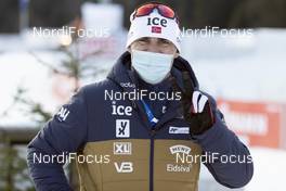 17.12.2020, Hochfilzen, Austria (AUT): Siegfried Mazet (FRA) coach team Norway -  IBU World Cup Biathlon, sprint men, Hochfilzen (AUT). www.nordicfocus.com. © Manzoni/NordicFocus. Every downloaded picture is fee-liable.