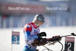 17.12.2020, Hochfilzen, Austria (AUT): Alexander Loginov (RUS) -  IBU World Cup Biathlon, sprint men, Hochfilzen (AUT). www.nordicfocus.com. © Manzoni/NordicFocus. Every downloaded picture is fee-liable.