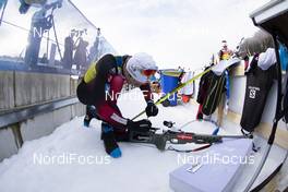 16.12.2020, Hochfilzen, Austria (AUT): Vetle Sjaastad Christiansen (NOR) -  IBU World Cup Biathlon, training, Hochfilzen (AUT). www.nordicfocus.com. © Manzoni/NordicFocus. Every downloaded picture is fee-liable.