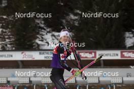 16.12.2020, Hochfilzen, Austria (AUT): Emma Lunder (CAN) -  IBU World Cup Biathlon, training, Hochfilzen (AUT). www.nordicfocus.com. © Manzoni/NordicFocus. Every downloaded picture is fee-liable.