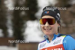 16.12.2020, Hochfilzen, Austria (AUT): Chloe Chevalier (FRA) -  IBU World Cup Biathlon, training, Hochfilzen (AUT). www.nordicfocus.com. © Manzoni/NordicFocus. Every downloaded picture is fee-liable.