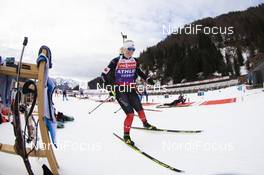 16.12.2020, Hochfilzen, Austria (AUT): Sarah Beaudry (CAN) -  IBU World Cup Biathlon, training, Hochfilzen (AUT). www.nordicfocus.com. © Manzoni/NordicFocus. Every downloaded picture is fee-liable.