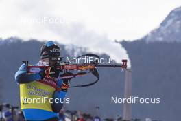 16.12.2020, Hochfilzen, Austria (AUT): Fabien Claude (FRA) -  IBU World Cup Biathlon, training, Hochfilzen (AUT). www.nordicfocus.com. © Manzoni/NordicFocus. Every downloaded picture is fee-liable.