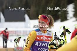16.12.2020, Hochfilzen, Austria (AUT): Janina Hettich (GER) -  IBU World Cup Biathlon, training, Hochfilzen (AUT). www.nordicfocus.com. © Manzoni/NordicFocus. Every downloaded picture is fee-liable.