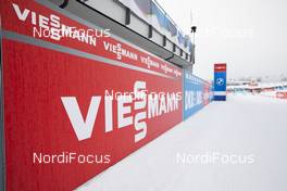 16.12.2020, Hochfilzen, Austria (AUT): Industry Feature: Viessmann banners -  IBU World Cup Biathlon, training, Hochfilzen (AUT). www.nordicfocus.com. © Manzoni/NordicFocus. Every downloaded picture is fee-liable.
