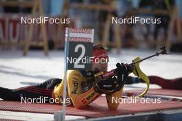 16.12.2020, Hochfilzen, Austria (AUT): Roman Rees (GER) -  IBU World Cup Biathlon, training, Hochfilzen (AUT). www.nordicfocus.com. © Manzoni/NordicFocus. Every downloaded picture is fee-liable.