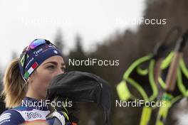 16.12.2020, Hochfilzen, Austria (AUT): Lisa Vittozzi (ITA) -  IBU World Cup Biathlon, training, Hochfilzen (AUT). www.nordicfocus.com. © Manzoni/NordicFocus. Every downloaded picture is fee-liable.