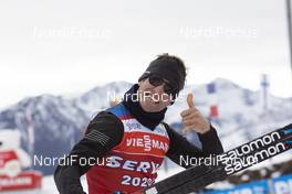 16.12.2020, Hochfilzen, Austria (AUT): Roddy Darragon (FRA), Salomon Race Service -  IBU World Cup Biathlon, training, Hochfilzen (AUT). www.nordicfocus.com. © Manzoni/NordicFocus. Every downloaded picture is fee-liable.