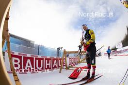 16.12.2020, Hochfilzen, Austria (AUT): Florent Claude (BEL) -  IBU World Cup Biathlon, training, Hochfilzen (AUT). www.nordicfocus.com. © Manzoni/NordicFocus. Every downloaded picture is fee-liable.