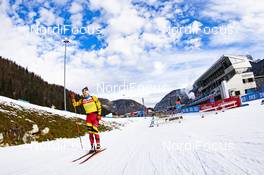 16.12.2020, Hochfilzen, Austria (AUT): Florent Claude (BEL) -  IBU World Cup Biathlon, training, Hochfilzen (AUT). www.nordicfocus.com. © Manzoni/NordicFocus. Every downloaded picture is fee-liable.