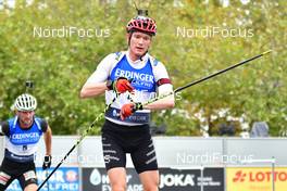 27.09.2020, Wiesbaden, Germany (GER): Benedikt Doll (GER) - City-Biathlon Wiesbaden - Wiesbaden (GER). www.nordicfocus.com. © Reichert/NordicFocus. Every downloaded picture is fee-liable.