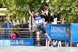 27.09.2020, Wiesbaden, Germany (GER): Quentin Fillon Maillet (FRA) - City-Biathlon Wiesbaden - Wiesbaden (GER). www.nordicfocus.com. © Reichert/NordicFocus. Every downloaded picture is fee-liable.